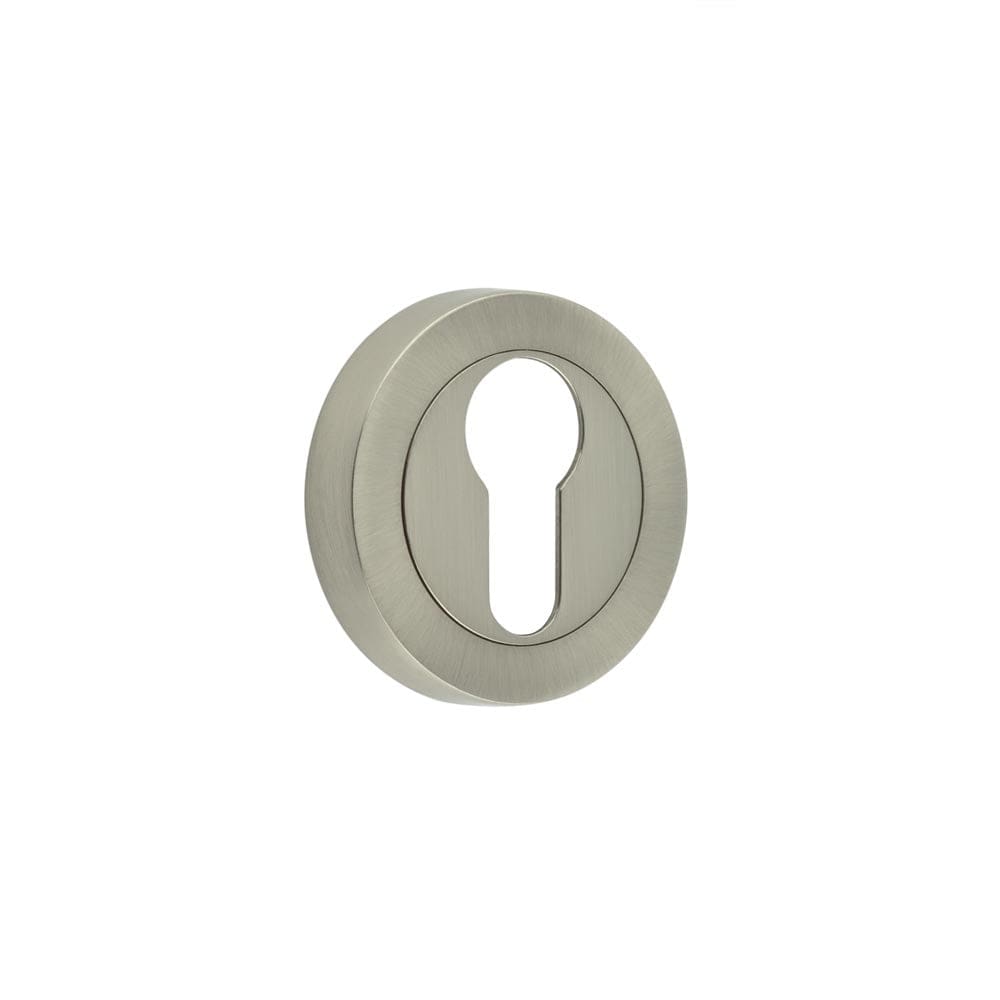 Frelan Hardware Door Furniture Satin Nickel / Euro Profile Escutcheons Frelan - Euro Profile Escutcheons - Satin Nickel