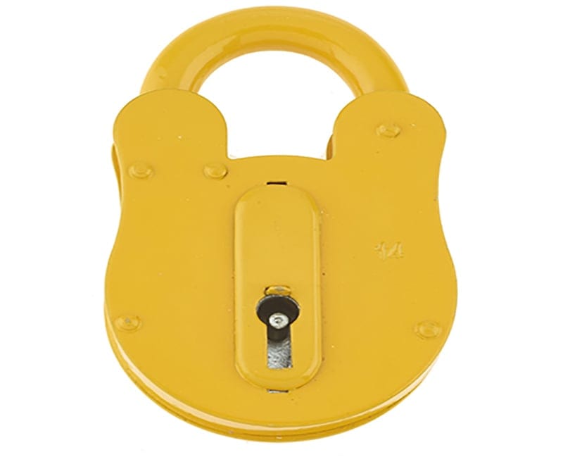 Frelan Hardware Locks & Latches Yellow Frelan - FB14 Padlock