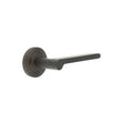 Frelan Hardware Door Furniture Dark Bronze Frelan - Fitzrovia Door Handles Reeded Rose Dark Bronze