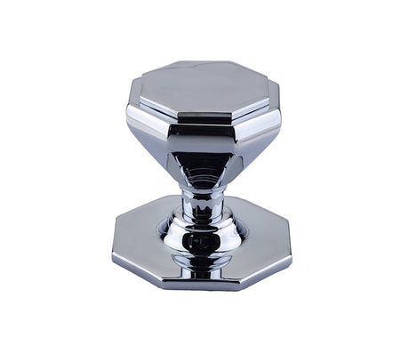 Frelan Hardware Door Furniture Polished Chrome Frelan - Forma Centre Door Knob - Polished Chrome