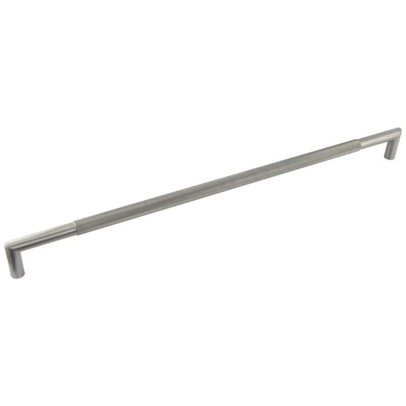 Frelan Hardware Door Furniture Gun Metal / Pull Handles (Bolt Through) Frelan - GM Mitred Diamond Knurled Pull Handle 800x25mm B/T 316g PVD