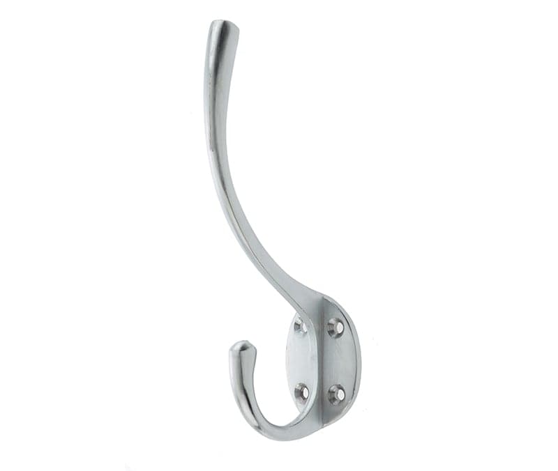 Frelan Hardware Accessories Satin Chrome / Hat & Coat Hooks Frelan - Hat & Coat Hook - Satin Chrome
