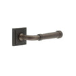 Frelan Hardware Door Furniture Dark Bronze Frelan - Highgate Door Handles Square Stepped Dark Bronze