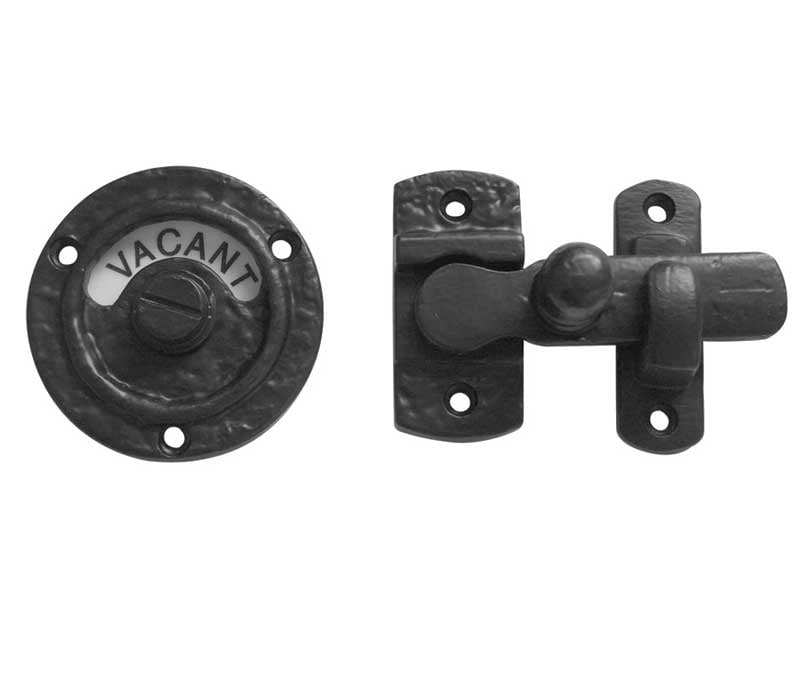 Frelan Hardware Door Furniture Antique Black / Yes Frelan - Indicator Bolt- Antique Black