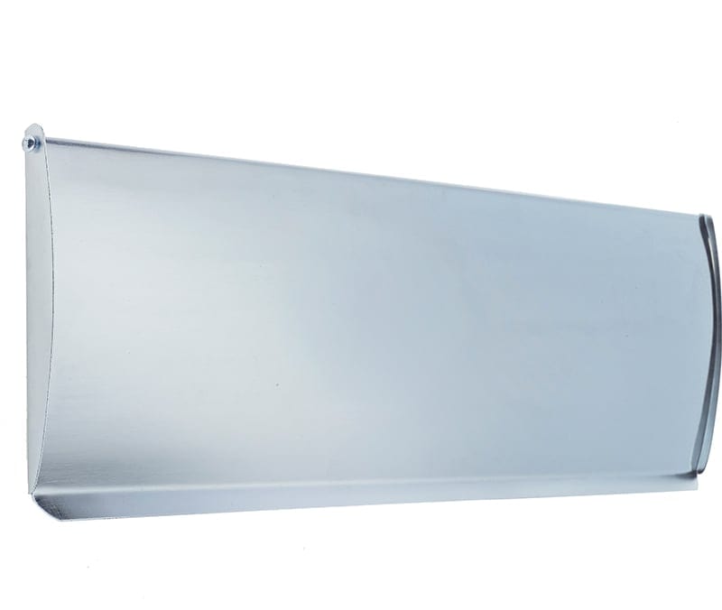 Frelan Hardware Door Furniture Satin Chrome / Interior Letter Flap / 280 x 80mm Frelan - Inner Door Tidy 280x80mm - Satin Chrome