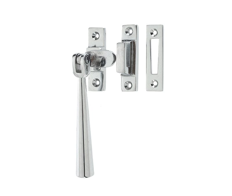 Frelan Hardware Window Furniture Polished Chrome / No Frelan - Julietta Non Locking Casement Fastener - Polished Chrome