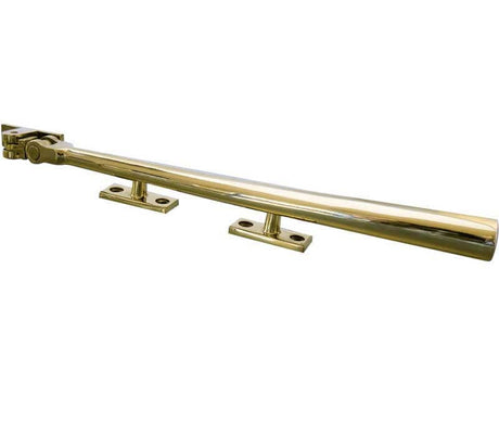 Frelan Hardware Window Furniture Polished Brass / 10"/250mm Frelan - Juliette 250mm Casement Stay - Polished Brass