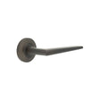 Frelan Hardware Door Furniture Dark Bronze Frelan - Mayfair Door Handle on Chamfered Rose Dark Bronze