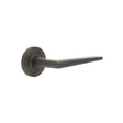 Frelan Hardware Door Furniture Dark Bronze Frelan - Mayfair Door Handle on Reeded Rose Dark Bronze