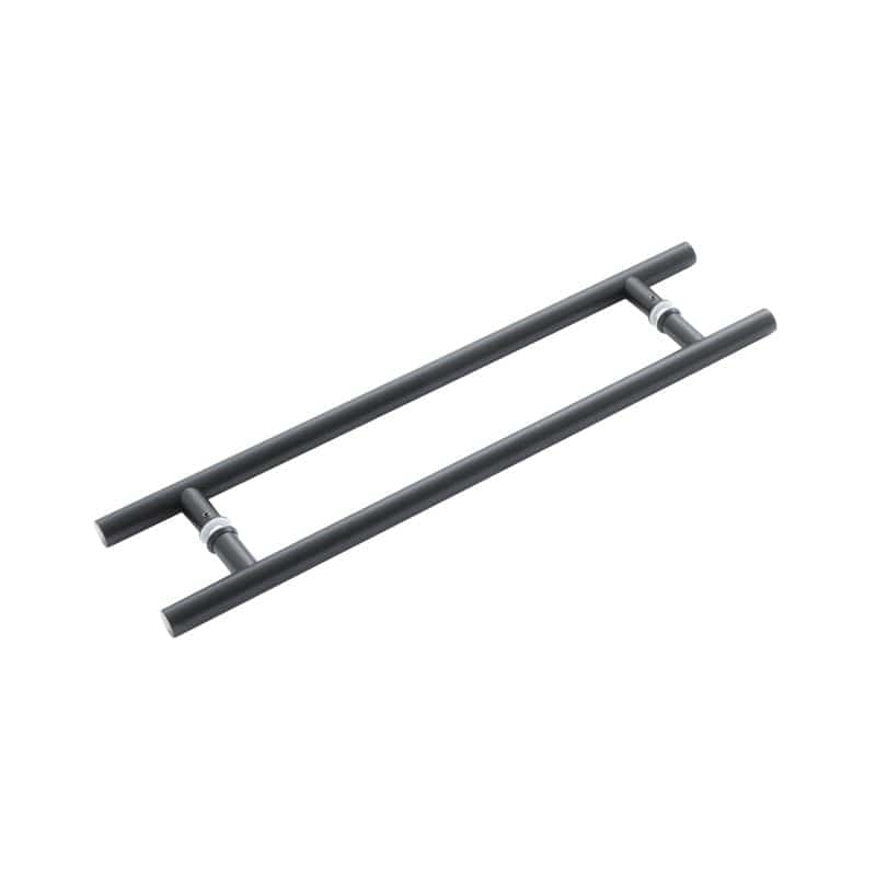Frelan Hardware Door Furniture Black / Back to Back Fixing Pack Frelan - MB 600X25X450mm Guardsman Pull handle B/B 304G PVD