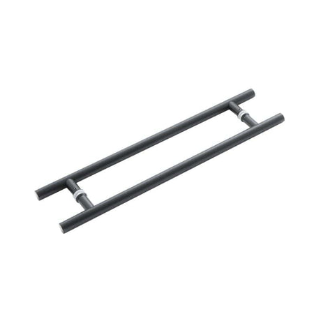 Frelan Hardware Door Furniture Black / Back to Back Fixing Pack Frelan - MB 600X25X450mm Guardsman Pull handle B/B 304G PVD