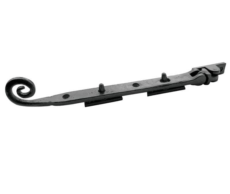 Frelan Hardware Window Furniture Antique Black / 12"/300mm Frelan - Monkey Tail Casement Stay 300mm - Antique Black