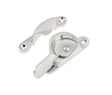 Frelan Hardware Window Furniture Satin Nickel / Sash Window Fitch Fasteners Frelan - Narrow Fitch Fasteners - Satin Nickel