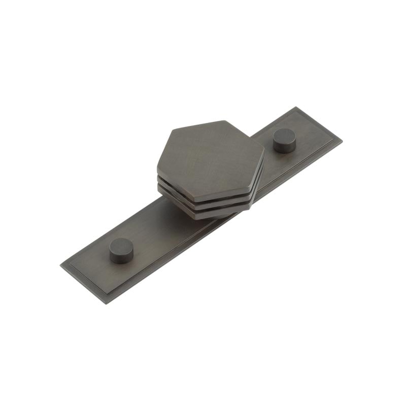 Frelan Hardware Cabinet Hardware Dark Bronze / Cabinet Knobs Frelan - Nile Cupboard Knobs 40mm Stepped Dark Bronze