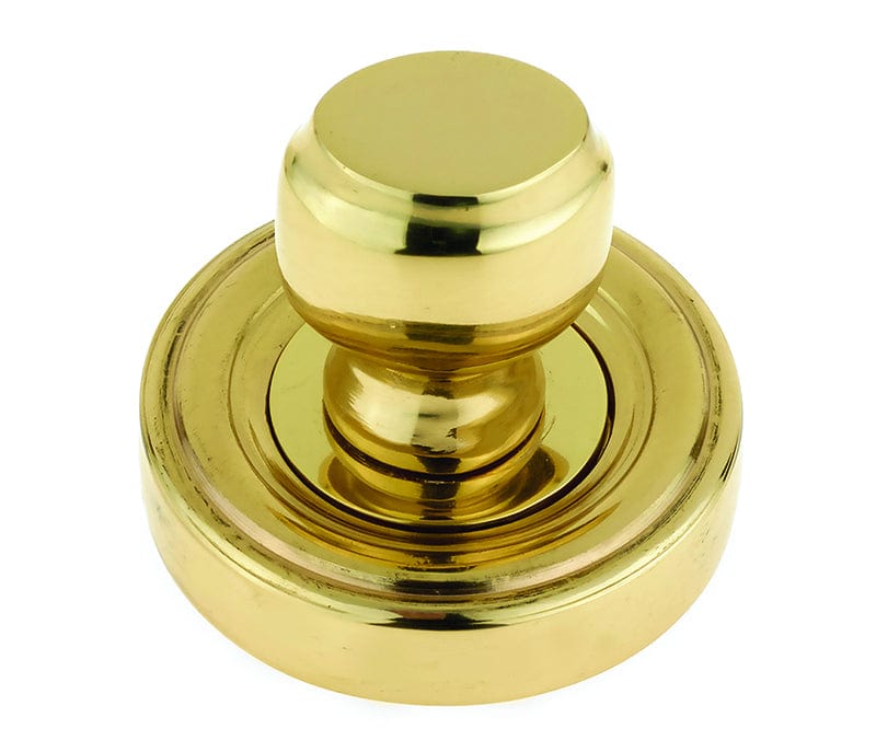 Frelan Hardware Door Furniture Polished Brass / No Frelan - Parisian Bathroom Turn & Release - Polished Brass