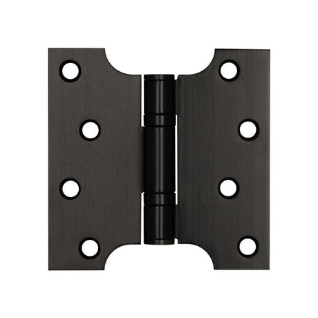 Frelan Hardware Hinges Black / Parliament Hinges / 4" x (102mm) Frelan - Parliament Ball Bearing Hinge 102x102x3mm Matt Black