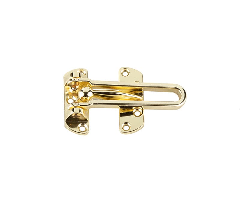 Frelan Hardware Door Furniture Polished Brass / Door Guard Frelan - PB Door Guard