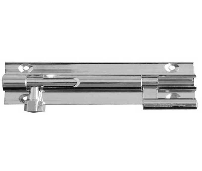 Frelan Hardware Accessories Polished Chrome / Cranked Surface Bolts / 150mm / 6" Frelan - PC 150x38mm NKD Barrel Bolt