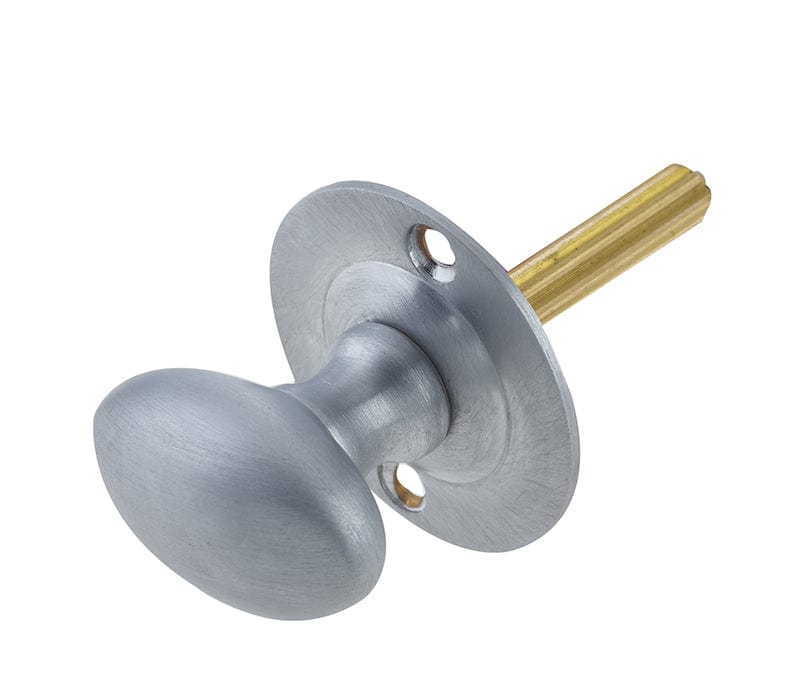 Frelan Hardware Locks & Latches Satin Chrome / Turn for Rack Bolt Frelan - Rack Bolt Turn - Satin Chrome