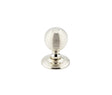 Frelan Hardware Door Furniture Polished Nickel / Mortice Knobs Frelan - Reeded Unsprung Mortice Knobs - Polished Nickel