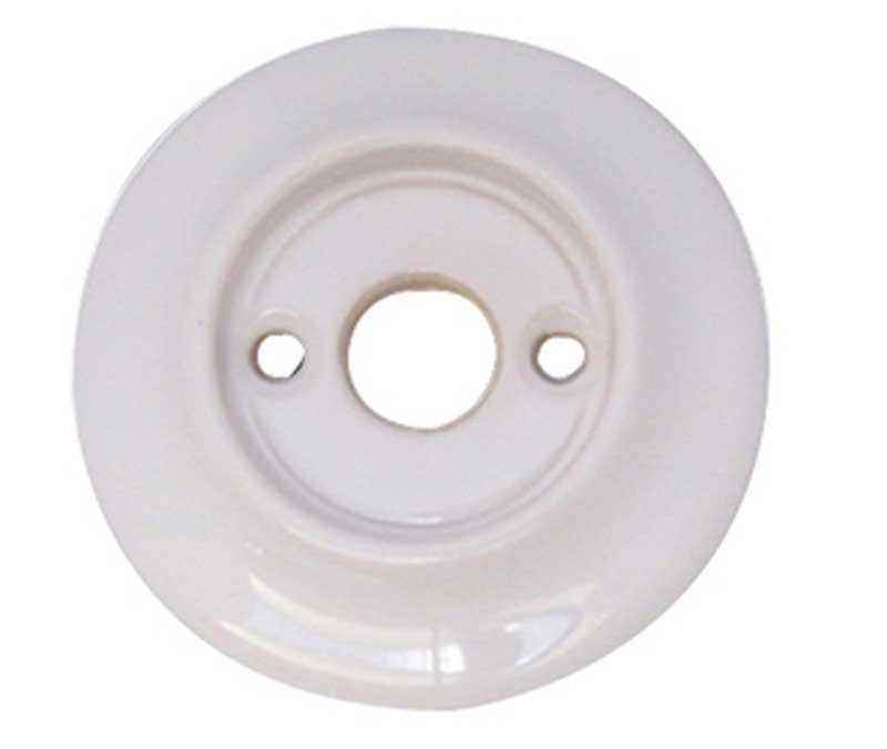 Frelan Hardware Door Furniture White / Replacement Roses Frelan - Replacement Roses for Porcelain Door Knobs White