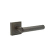 Frelan Hardware Door Furniture Dark Bronze Frelan - Richmond Door Handles Square Plain Dark Bronze