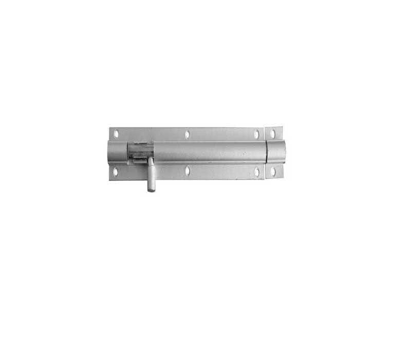 Frelan Hardware Accessories Satin Anodised Aluminium / Straight Surface Bolts Frelan - SAA 64x25mm STR Barrel Bolt