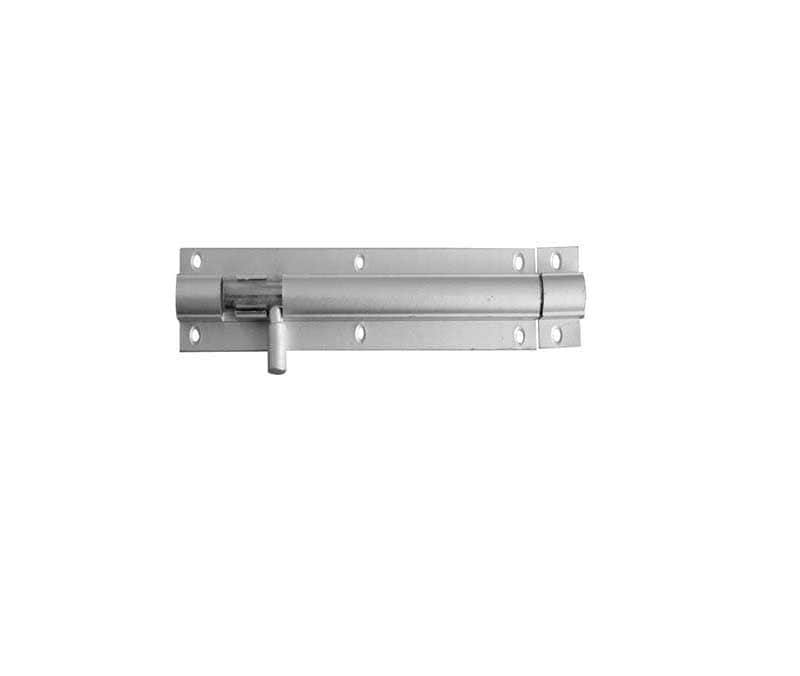Frelan Hardware Accessories Satin Anodised Aluminium / Straight Surface Bolts Frelan - SAA 75x25mm STR Barrel Bolt