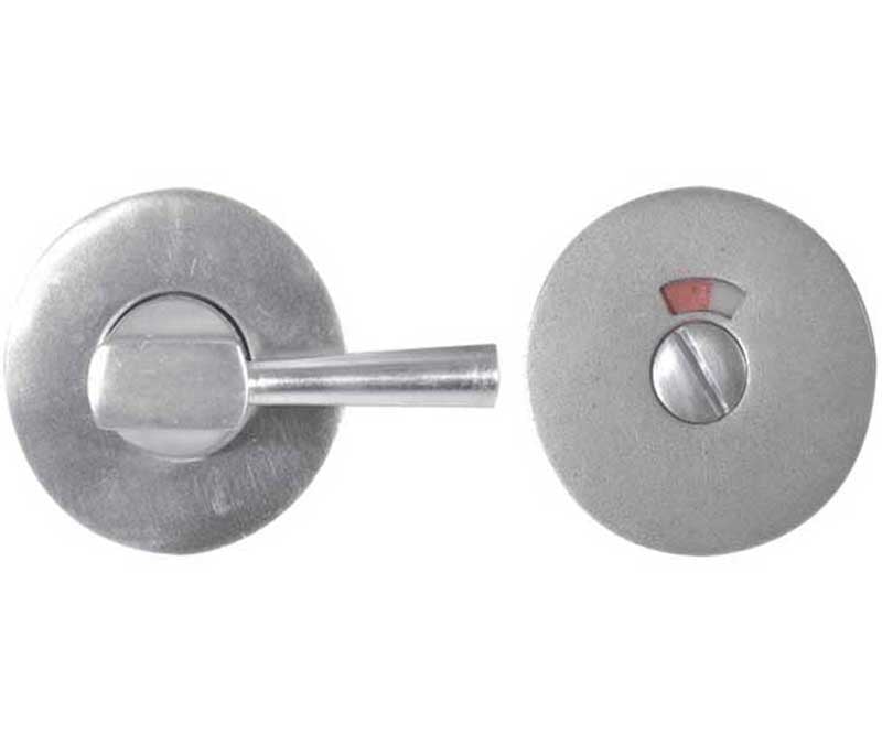 Frelan Hardware Door Furniture Satin Anodised Aluminium / Easy Turn & Release Frelan - SAA Easy Turn & Release C/w Indicator