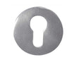 Frelan Hardware Door Furniture Satin Anodised Aluminium / Euro Profile Escutcheons Frelan - SAA Euro Cyl Escutcheon