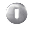 Frelan Hardware Door Furniture Satin Anodised Aluminium / Mortice Key Profile Escutcheons Frelan - SAA Std Key Escutcheon