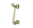 Frelan Hardware Door Furniture Polished Brass Frelan - Scroll Door Knocker - Polished Brass