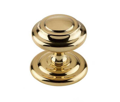 Frelan Hardware Door Furniture Polished Brass Frelan - Sloane Centre Door Knob - Polished Brass