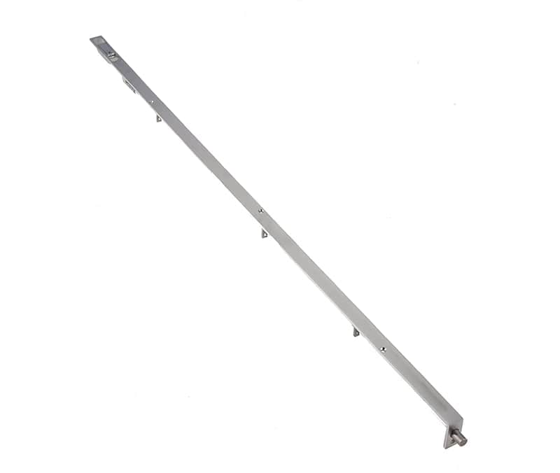 Frelan Hardware Accessories Satin Stainless Steel / Flush Bolts / 900mm Frelan - Square Profile Lever Action Flush Bolts 914x20mm - Grade 304 Satin Stai