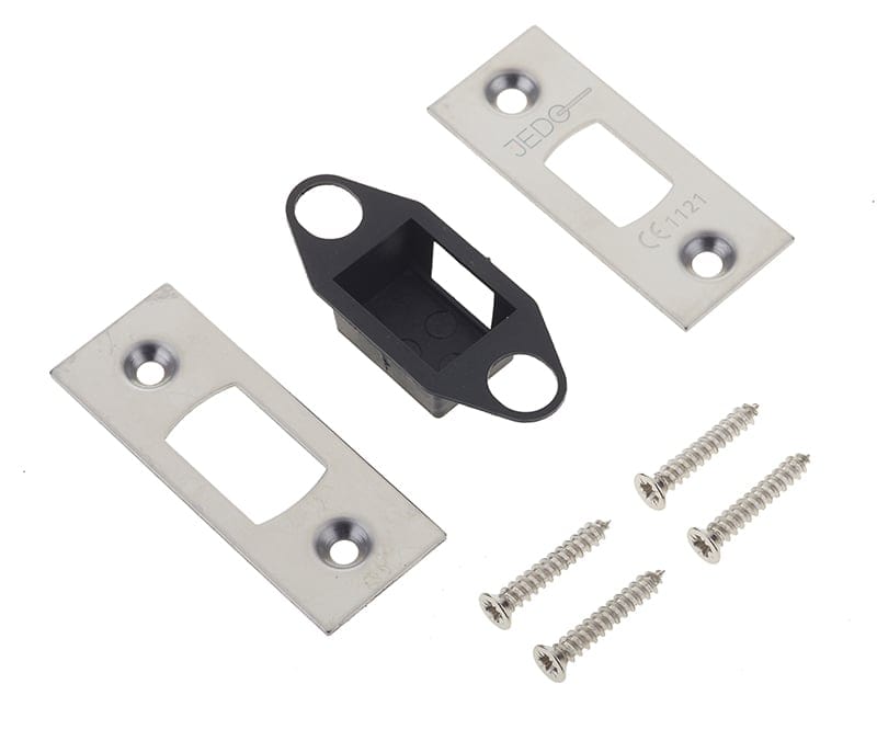 Frelan Hardware Locks & Latches Satin Stainless Steel Frelan - SS Accessory pack for JL-HDB tubular dead bolts