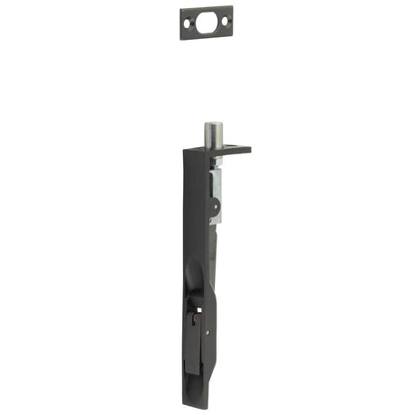 Frelan Hardware Accessories Dark Bronze / Flush Bolts / 150mm / 6" Frelan - Stainless Steel Flush Bolts JSS50 Dark Bronze 150mm x 20mm Square Forend