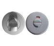 Frelan Hardware Door Furniture Satin Stainless Steel / Yes Frelan - Standard Bathroom Turn & Release with Indicator 52mm x 5mm - Grade 304