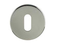 Frelan Hardware Door Furniture Polished Stainless Steel / Mortice Key Profile Escutcheons Frelan - Standard Key Profile Escutcheon 52mm x 5mm - Grade 304 Polished Stainle