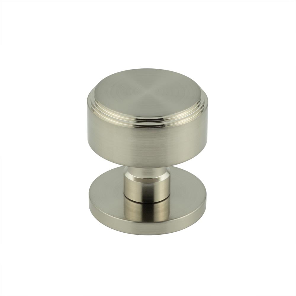 Frelan Hardware Door Furniture Satin Nickel / Mortice Knobs Frelan - Step Mortice Door Knobs - Satin Nickel