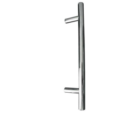 Frelan Hardware Cabinet Hardware Satin Stainless Steel / Cabinet Pull Handles / 484mm c/c Frelan - T Bar Cabinet Handle 544mm (484mm Centres) - Grade 202 Satin Stainless