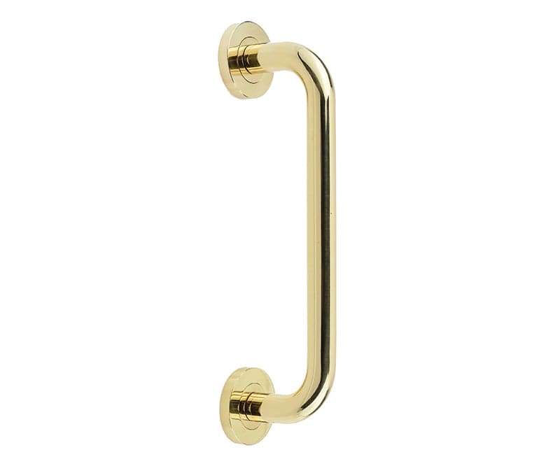 Frelan Hardware Door Furniture Polished Brass / Pull Handles (Face Fix) Frelan - Thame 275mm Pull Handle - Polished Brass