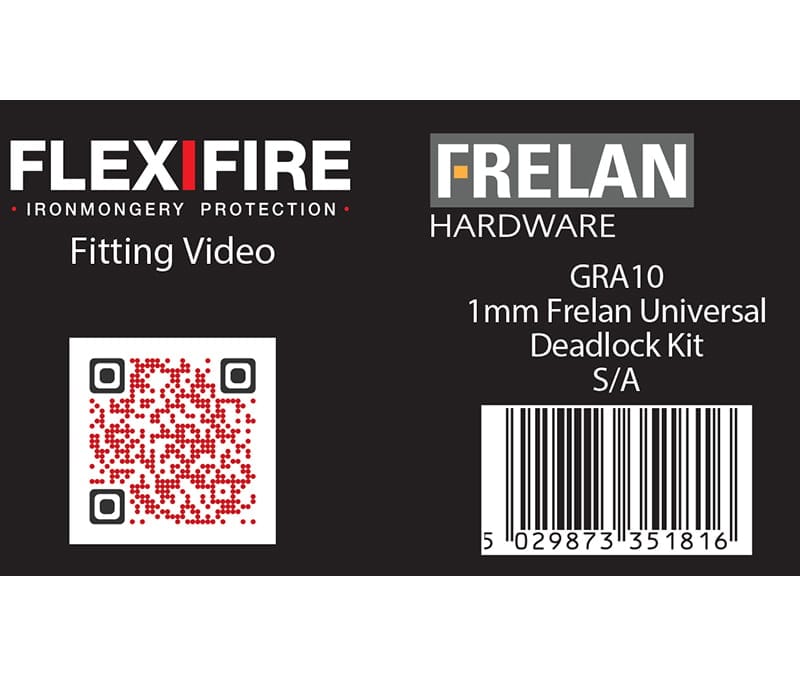 Frelan Hardware Accessories Default Title / Deadlock Intumescent Kits Frelan - Universal kit for deadlocks 30/60 minute