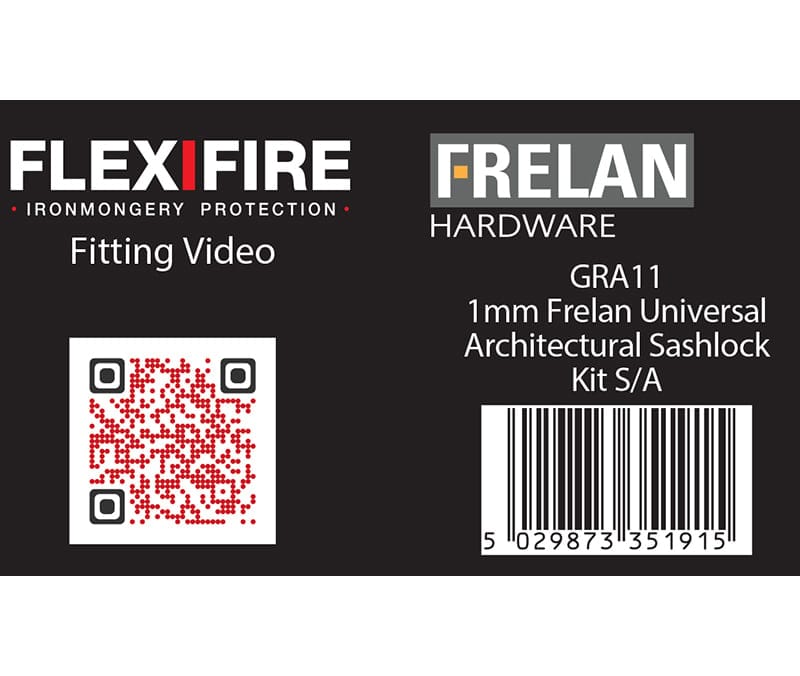 Frelan Hardware Accessories Default Title / Sashlock Intumescent Kits Frelan - Universal kit for sashlocks 30/60 minute