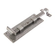 Frelan Hardware Accessories Pewter / Straight Surface Bolts / 150mm / 6" Frelan - Valley Forge 152mm Straight Door Bolt - Pewter