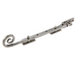 Frelan Hardware Window Furniture Pewter / 10"/250mm Frelan - Valley Forge 250mm Curly Tail Casement Stay - Pewter