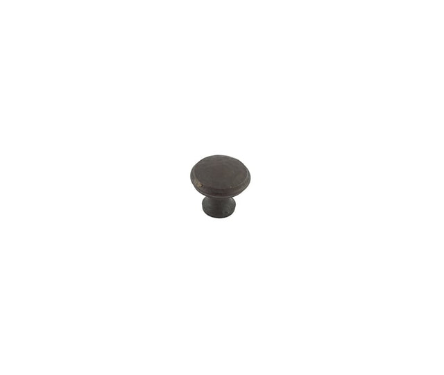 Frelan Hardware Cabinet Hardware Beeswax / Cabinet Knobs / 30mm Dia. Frelan - Valley Forge 30mm Hammered Cabinet Knobs - Beeswax