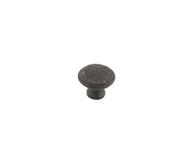 Frelan Hardware Cabinet Hardware Beeswax / Cabinet Knobs / 40mm Dia. Frelan - Valley Forge 40mm Hammered Cabinet Knobs - Beeswax