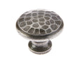 Frelan Hardware Cabinet Hardware Pewter / Cabinet Knobs / 40mm Dia. Frelan - Valley Forge 40mm Hammered Cabinet Knobs - Pewter