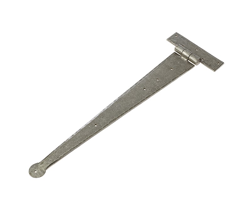 Frelan Hardware Hinges Pewter / Tee Hinges / 17" (431mm) Frelan - Valley Forge 445mm Tee Hinges - Pewter