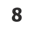 Frelan Hardware Door Furniture Black / Numerals / 8 Frelan - Valley Forge 75mm Numeral 8 - Black